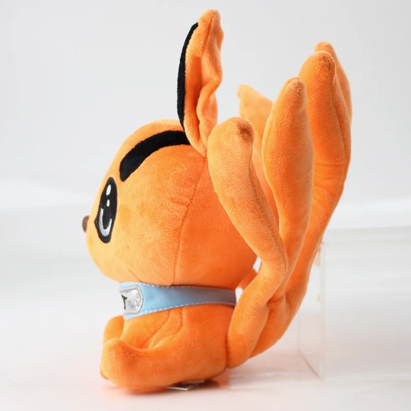 25 см Наруто Shippuden плюшевые игрушки Kurama кьюби девять сказок лисица плюшевая кукла игрушки мультфильм аниме мягкие куклы игрушки для детей Подарки