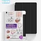 Креативные наклейки для чехла планшетов, самодельные прозрачные индивидуальные узоры для ipad Galaxy Matepad Tab Lenovo Xiaomi pad