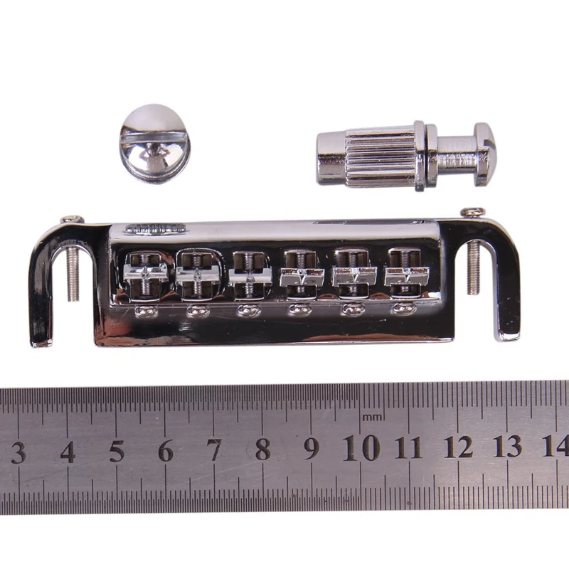 

Guitar Part Chrome Wraparound Bridge Tailpiece