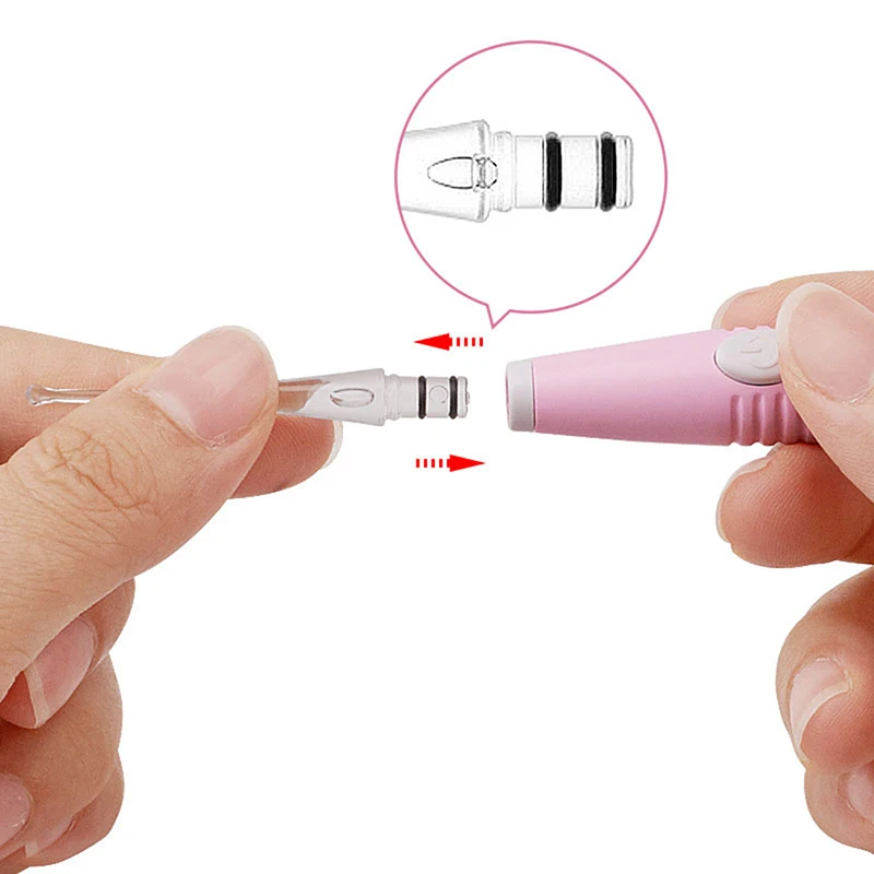 

LED FlashLight Earpick Ear Cleaner Endoscope Penlight Spoon Cleaning Ear Curette Light Spoon Baby Ear Wax Removal Tool