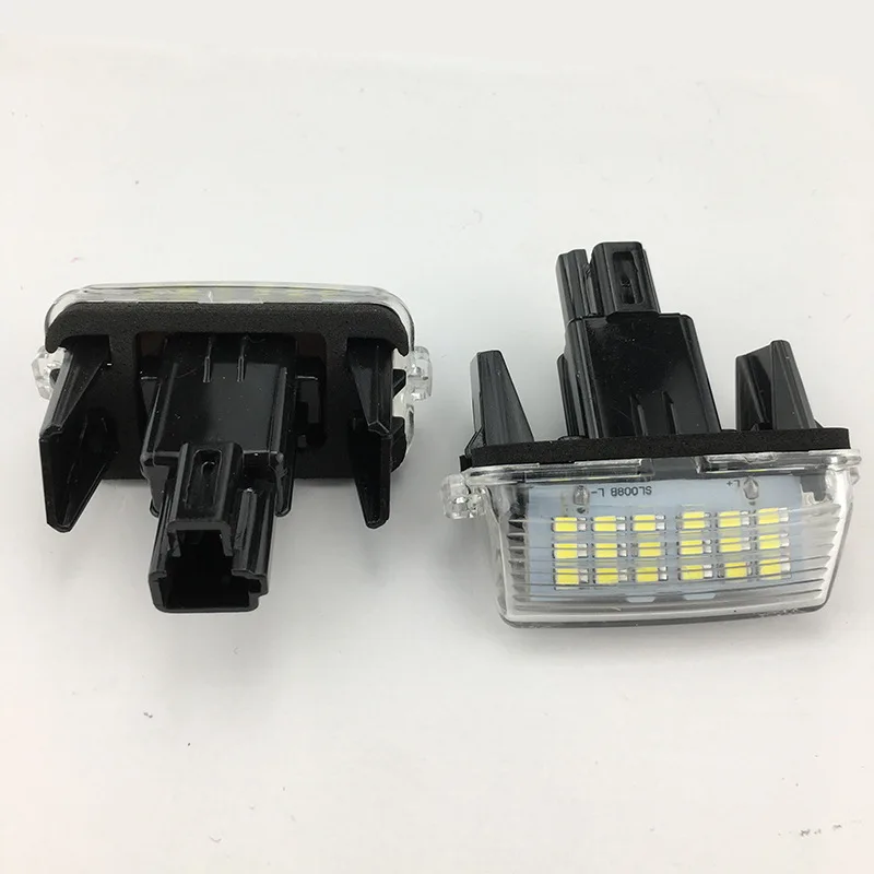 

2X Car Rear 18 LED SMD License Number Plate Light Lamp 6000K For Toyota Camry YARIS VIOS Avensis