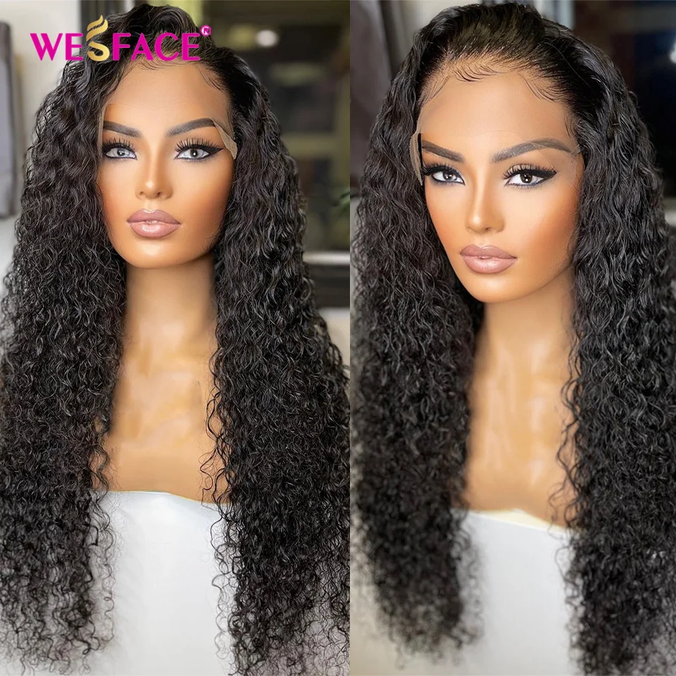 Парики Кудрявые 13 × 1 T парики на сетке для чернокожих женщин натуральные черные