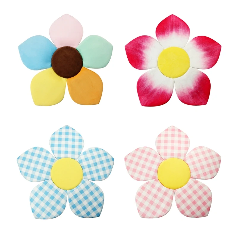 

Flower Baby Bath Pad Infant Comfort Bathtub Mat Tub Support Lounger Sink Bath Cushion for Newborn Photo Shooting Props