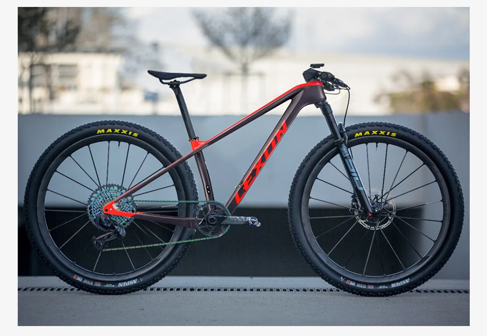2022 Lexon карбоновая рама 29er горный велосипед 148*12 мм сквозная ось MTB карбоновые рамы