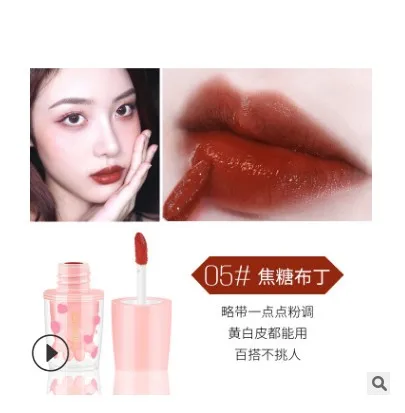 1 шт. блеск для губ глазурь водостойкая стойкая матовая губная помада бархатный