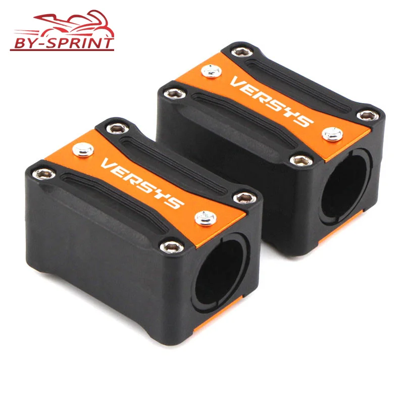 

VERSYS Logo For Kawasaki Versys 650 1000 Versys 300X x300 300 Motorcycle CNC Engine Guard Bumper Protection Decorative Block