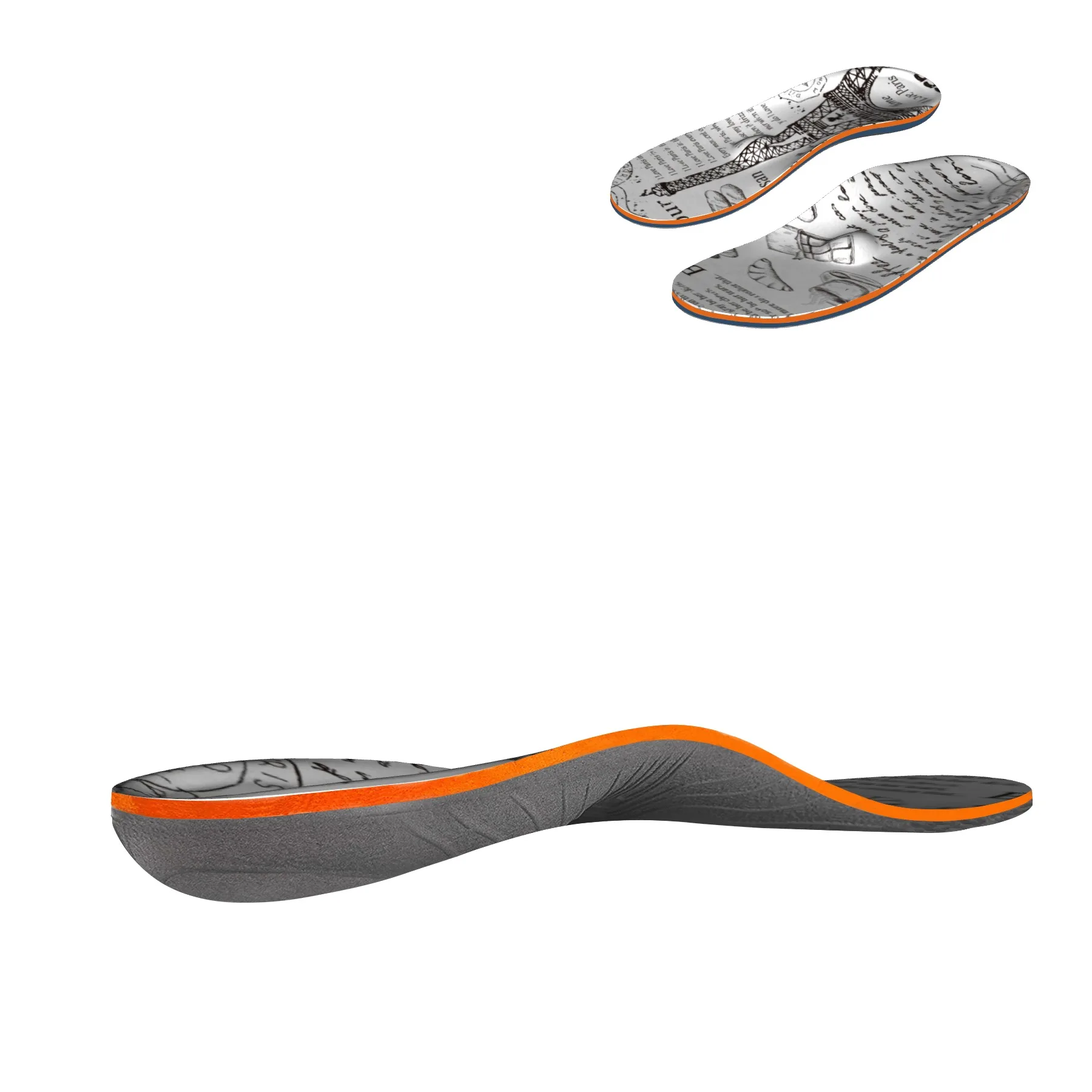Фото Full-Length Arch Anti-wear Foot Insole Promote Blood Circulation Running Unisex Shoes Обувь Full-Length Arch Anti-wear Foot Insole Promote Blood Circulation Running Unisex Shoes Обувь