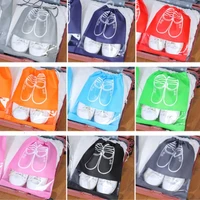 portable tote bag reusable washable cotton fruit and vegetable bags shoes clothes storage bags household bag with drawstring