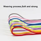 Полукруглые спортивные шнурки, унисекс, для детей и взрослых, классические, 1 пара