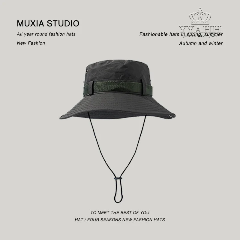 

Sun Hat Male Sunshade Cap Breathable Outdoor Anti Ultraviolet Hat Mountaineering Fishing Fishing Sunscreen Summer Big Brim