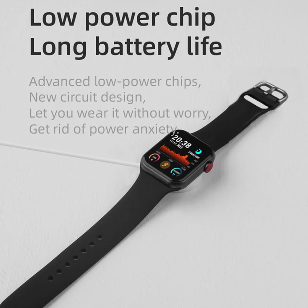 Torntisc Smartwatch 2021 iwo Напоминание о полноэкранном вызове IP68 Водонепроницаемый