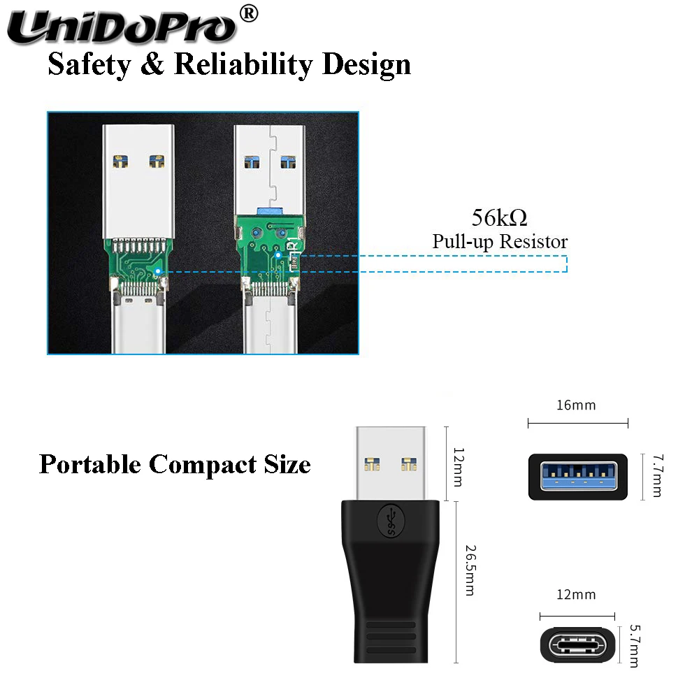 Переходник с USB C на 3 0 переходник 1 типа мама A папа поддержкой синхронизации