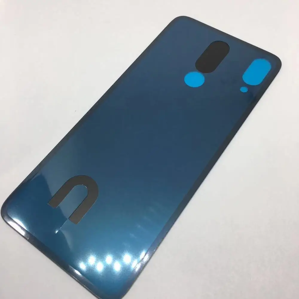 Для Xiaomi Redmi Note 7 Задняя стеклянная крышка батарейного отсека задняя дверь Корпус
