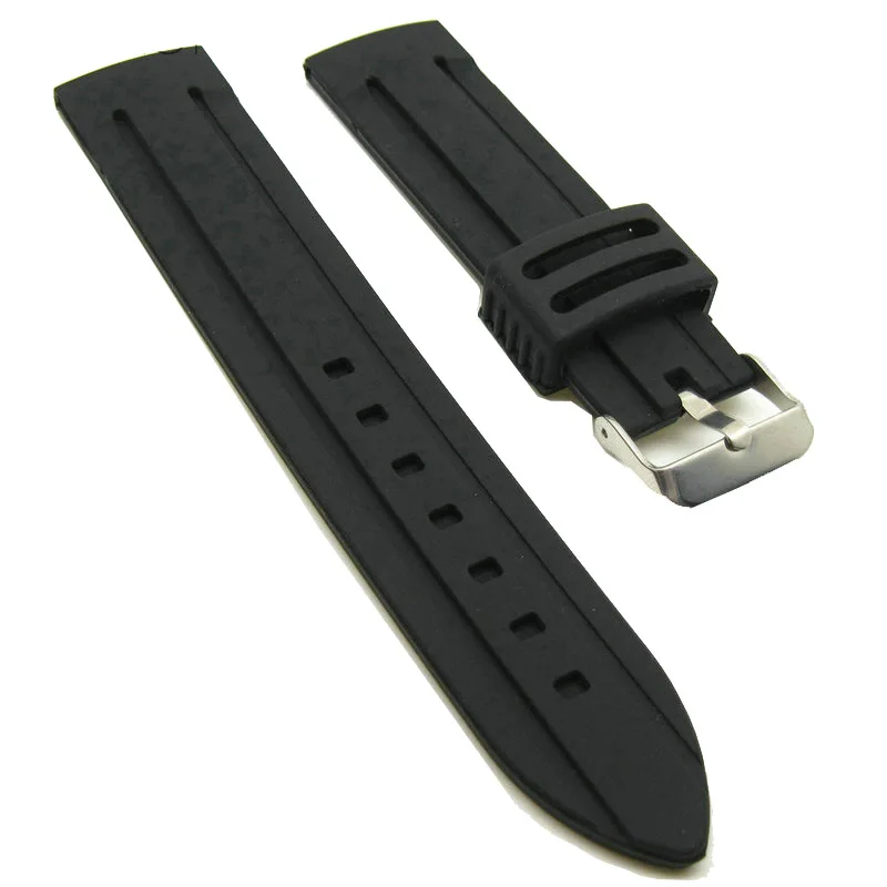 30 мм силиконовый ремешок для часов мягкий мужчин модные повседневные спортивные
