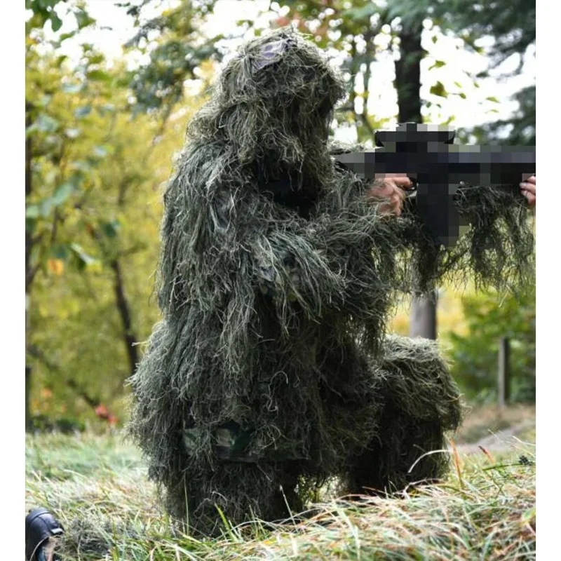 Охотничий секретный костюм гадли для леса снайперская воздушная стрельба