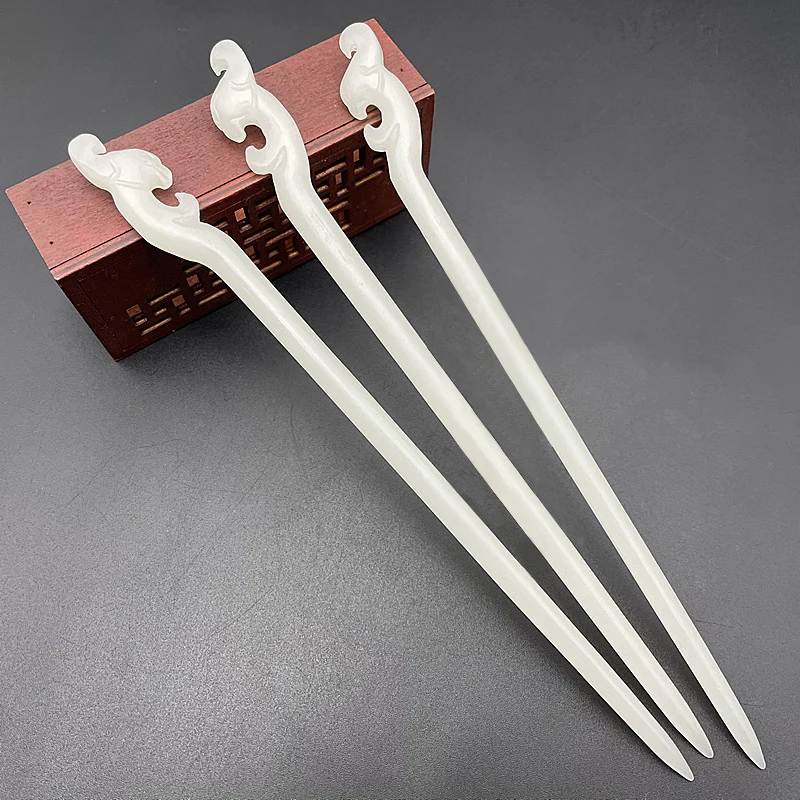 Почетная шпилька для волос Snailify Нефритовая взрослых складной браслет A-Xiang -