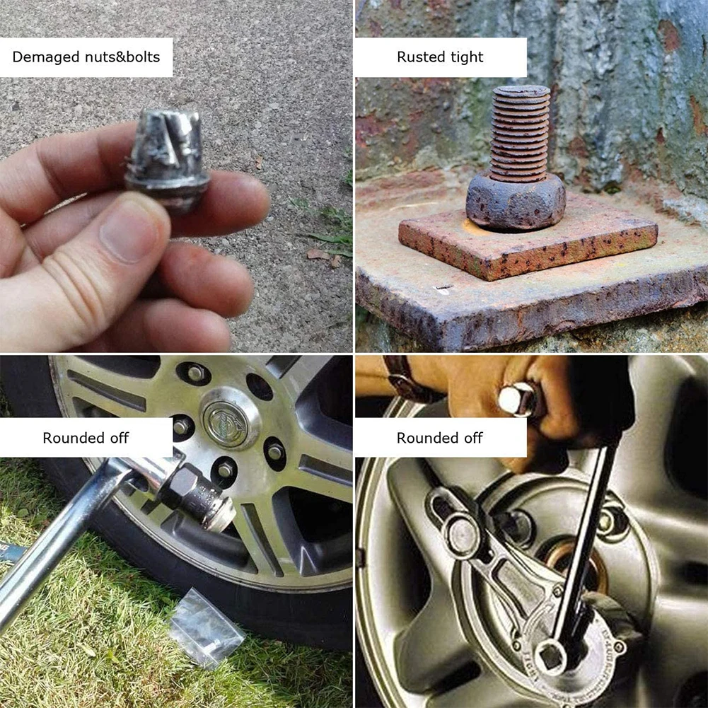 10 шт. инструменты для удаления поврежденных болтов и гаек 9-19 мм | Обустройство