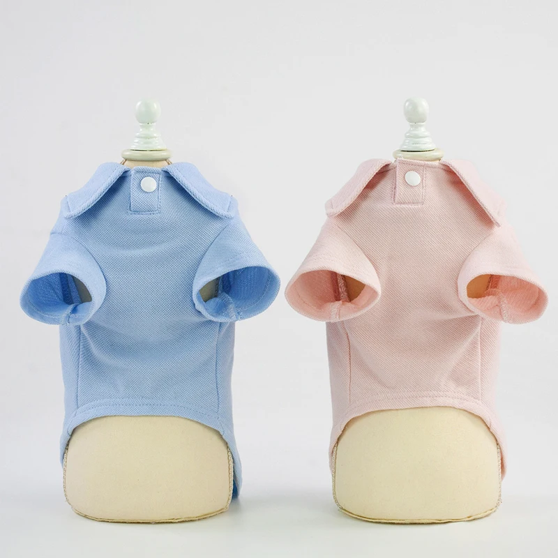 

Dog Clothes for Candy Color Dog Cartoon Shirt for Dog T-shirt Dogs Clothes Cute Puppy