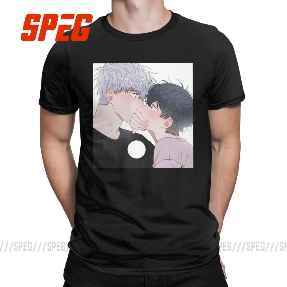 

Футболка мужская с вишневым цветком после зимы, хлопковая смешная тенниска с круглым вырезом и коротким рукавом для геев, размера плюс, 6XL