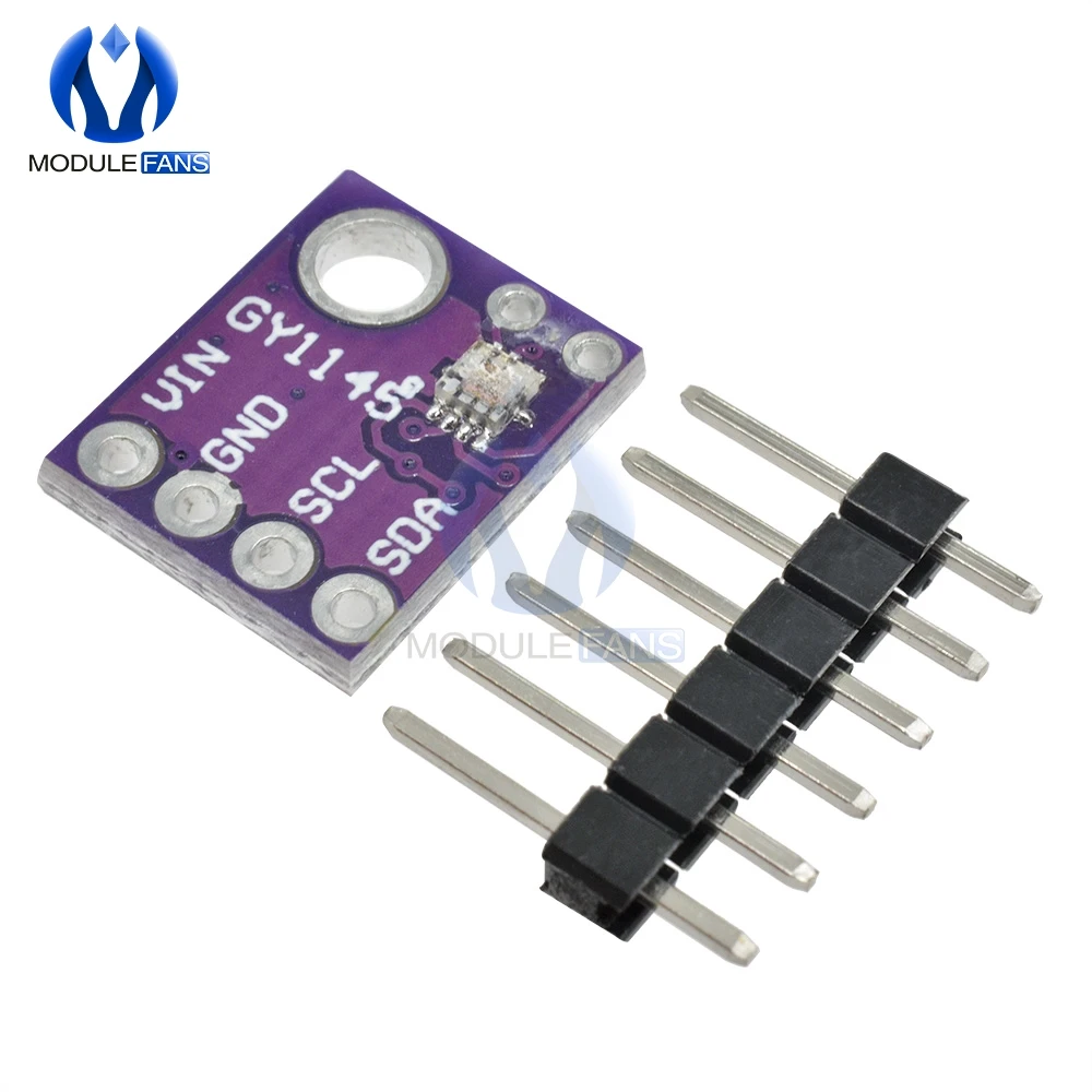 SI1145 УФ ИК Видимый датчик GY1145 6Pin заголовок светильник коммутационная плата Diy