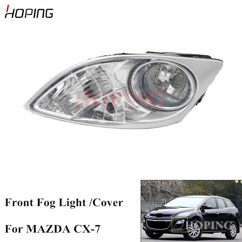 Надеясь авто передний бампер угловой светильник тумана для MAZDA CX7 CX 7 туман крышка