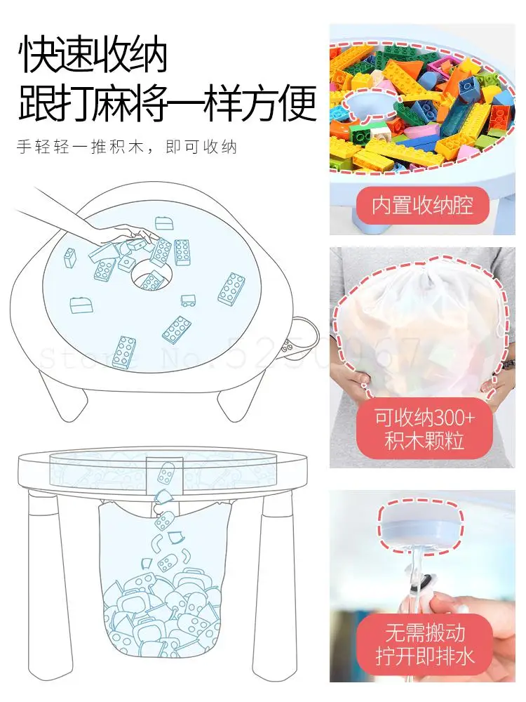 Учебный стол и стул для детей пластмассовый 256 г. |