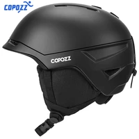 copozz classic men women ski helmet integrally molded skiing helmet skateboard ski snowboard helmet mask for winter sports