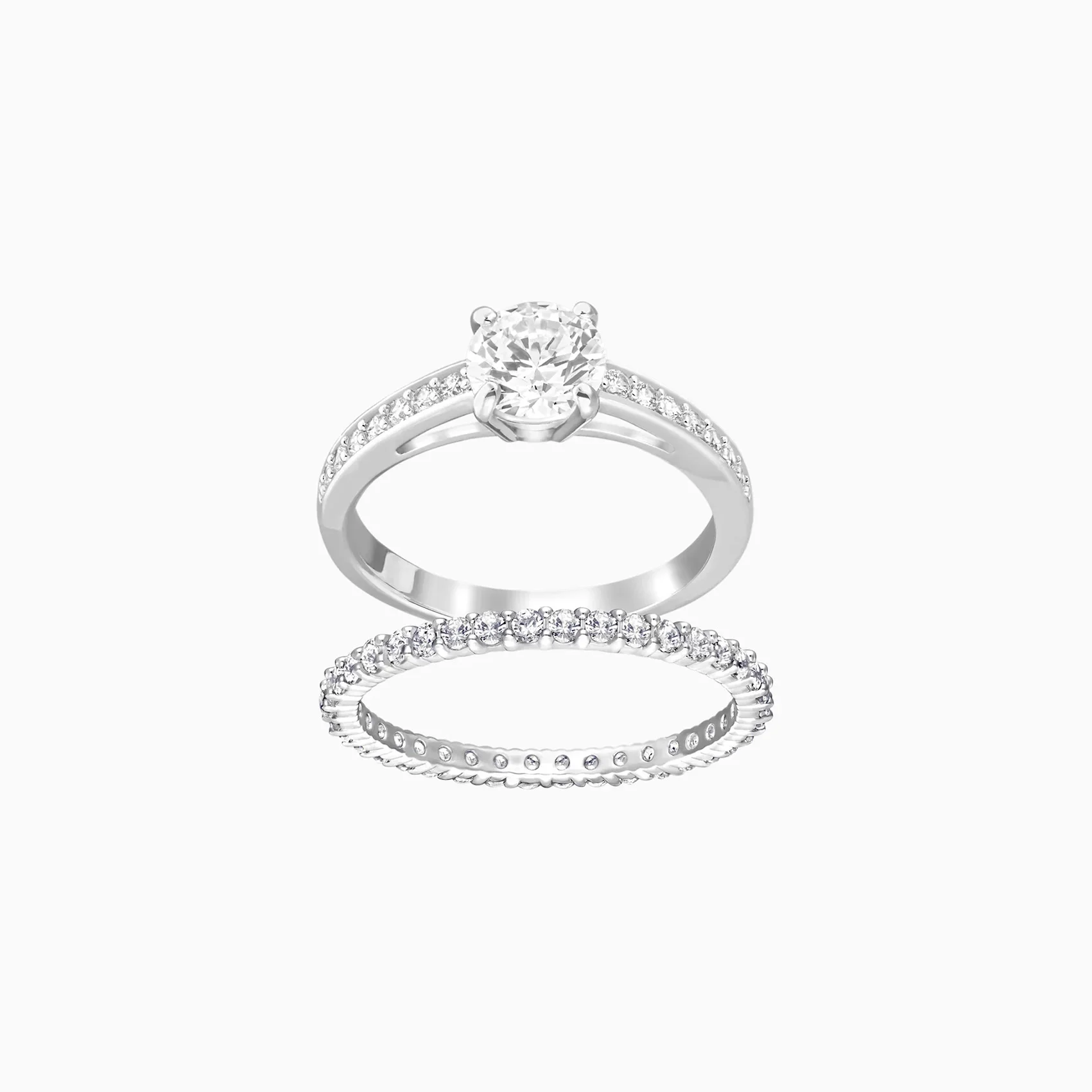 

SWA Original Fashion Jewelry High Quality Fashion Ring Magic Eye Bowknot Fox Bee Snowflake Butterfly Brick Twisted Ring Women