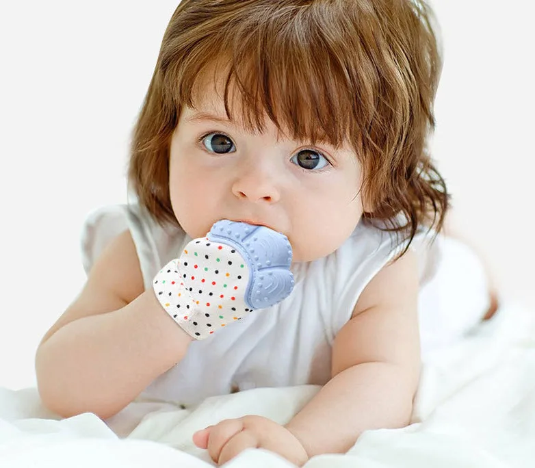 

Удобные детские перчатки Gutta Percha безопасный материал мягкая кожа детские перчатки дышащая ткань силиконовая Гутта перча детские перчатки