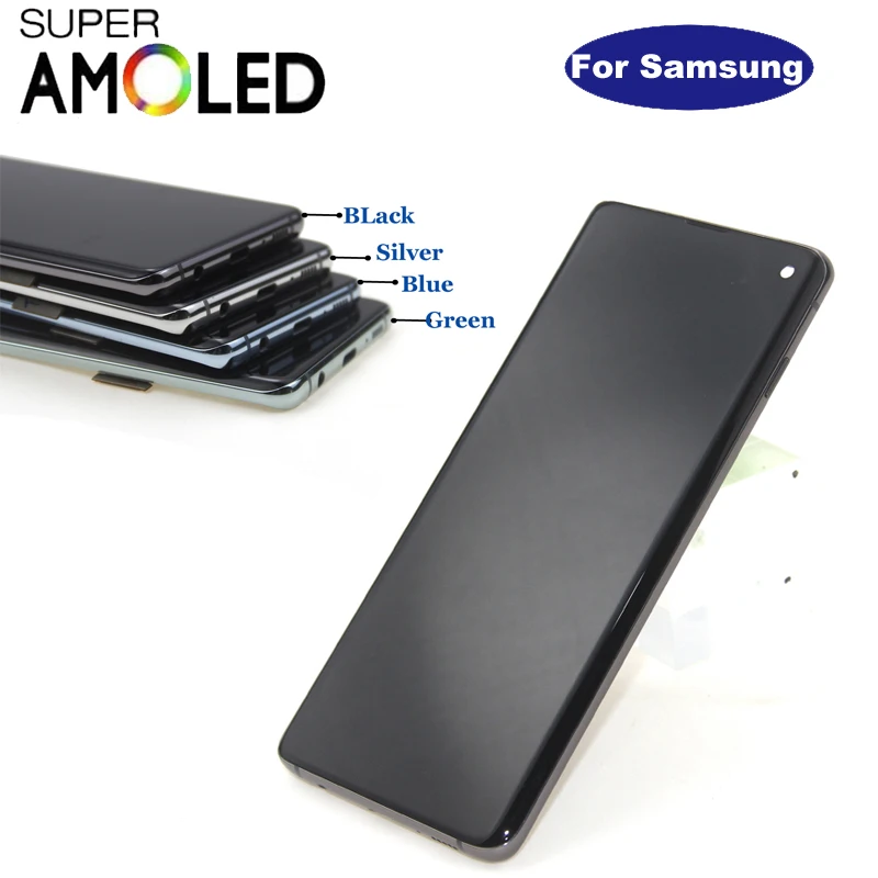 Оригинальный AMOLED S10 LCD для SAMSUNG Galaxy G9730 PLUS SM G9750 G975F дисплей сенсорный экран