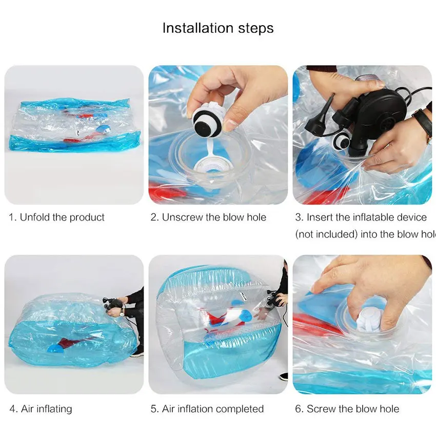 Футбольный мяч Зорб с воздушными пузырями 0 8 мм ТПУ 1 2 м 5 7 | Игрушки и хобби