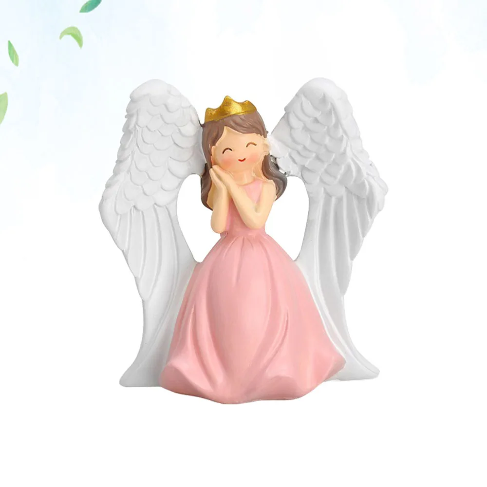 

Creative Cartoon Girl Cake Adornment Baking Cake Decoration Diamond Pendant Feather Arch Cake Decoration for Decor