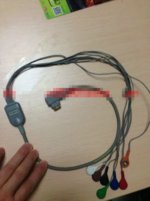 

Diem holter lead wire/DMS300-3A holter lead wire,seven leads