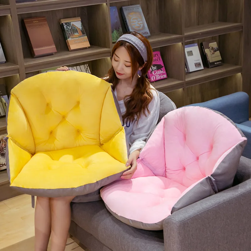 

Direct Selling Semi-Enclosed One Seat Chair Cushions For Office Dinning Chair Desk Seat Cushion Warm Pad Size Comfort 2 Seat