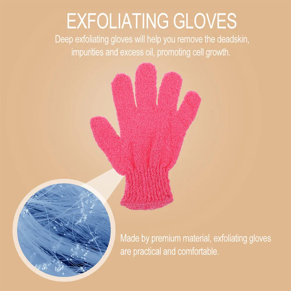 

12Pcs Exfoliating Shower Double-Sided Body Cleaning Bath