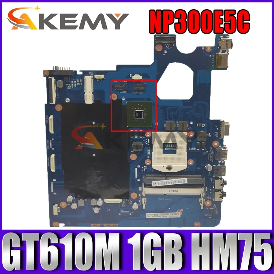 

For Samsung NP300E5C 300E5C Laptop Motherboard BA92-10825A BA41-01979A GT 610M 1GB HM75 Mainboard 100% Tested Fast Ship