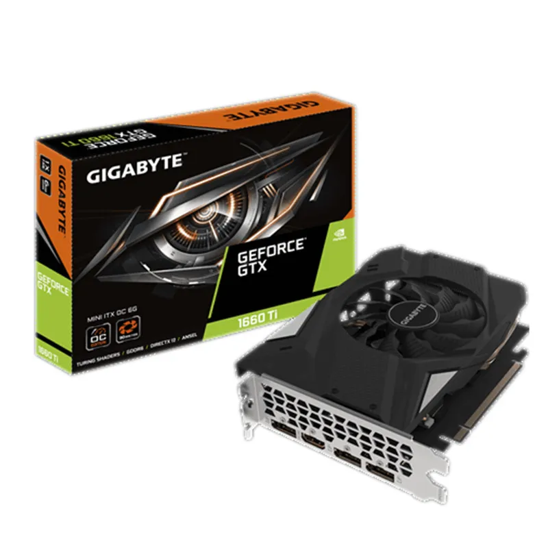 

Bykski Full Coverage GPU Water Block For VGA Gigabyte RTX1660TI MINI ITX OC / 2060 Windforce Graphics Card N-GV1660TIMINI-X