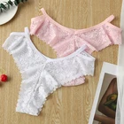 Новинка сексуальные кружевные трусики танга, тонкое женское нижнее белье, прозрачные ажурные трусики-стринги, Соблазнительные трусики, нижнее белье