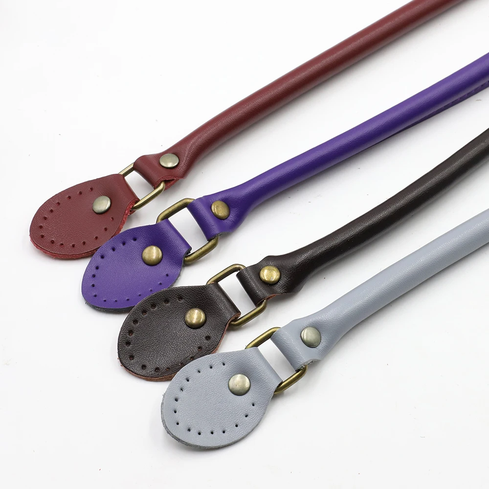 Ремешок для Сумки из натуральной кожи Сменные ручки ручной работы сумок через