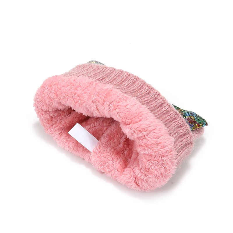 Детская шапка шарф вязаный плюшевый зимний теплый утепленный бархатный От 5 до 10