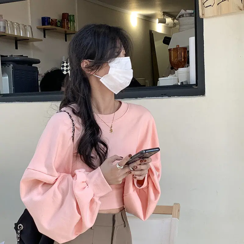 Женские повседневные свитшоты свободного кроя стиль хип-хоп танцевальные