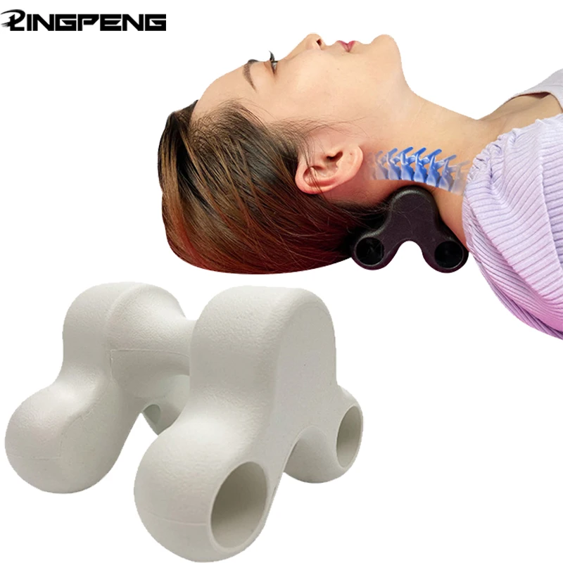 

Neck and Shoulder Pain Relieve Pain Spine Pillow Neck Stretcher Full Body Massage Neck Bone Stretcher Massage Relax Body