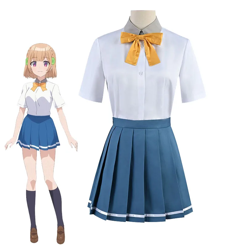 

Shita Kuroha Cosplay Girls School Uniform Osananajimi ga Zettai ni Makenai Love Comedy Costume Schoolgirl JK Uniform Skirts Suit