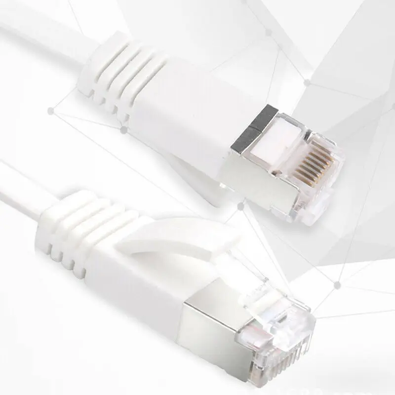 CAT6 плоский Ethernet кабель RJ45 Lan 2 м/3 м/5 м UTP патч интересный Лот Высокое качество для