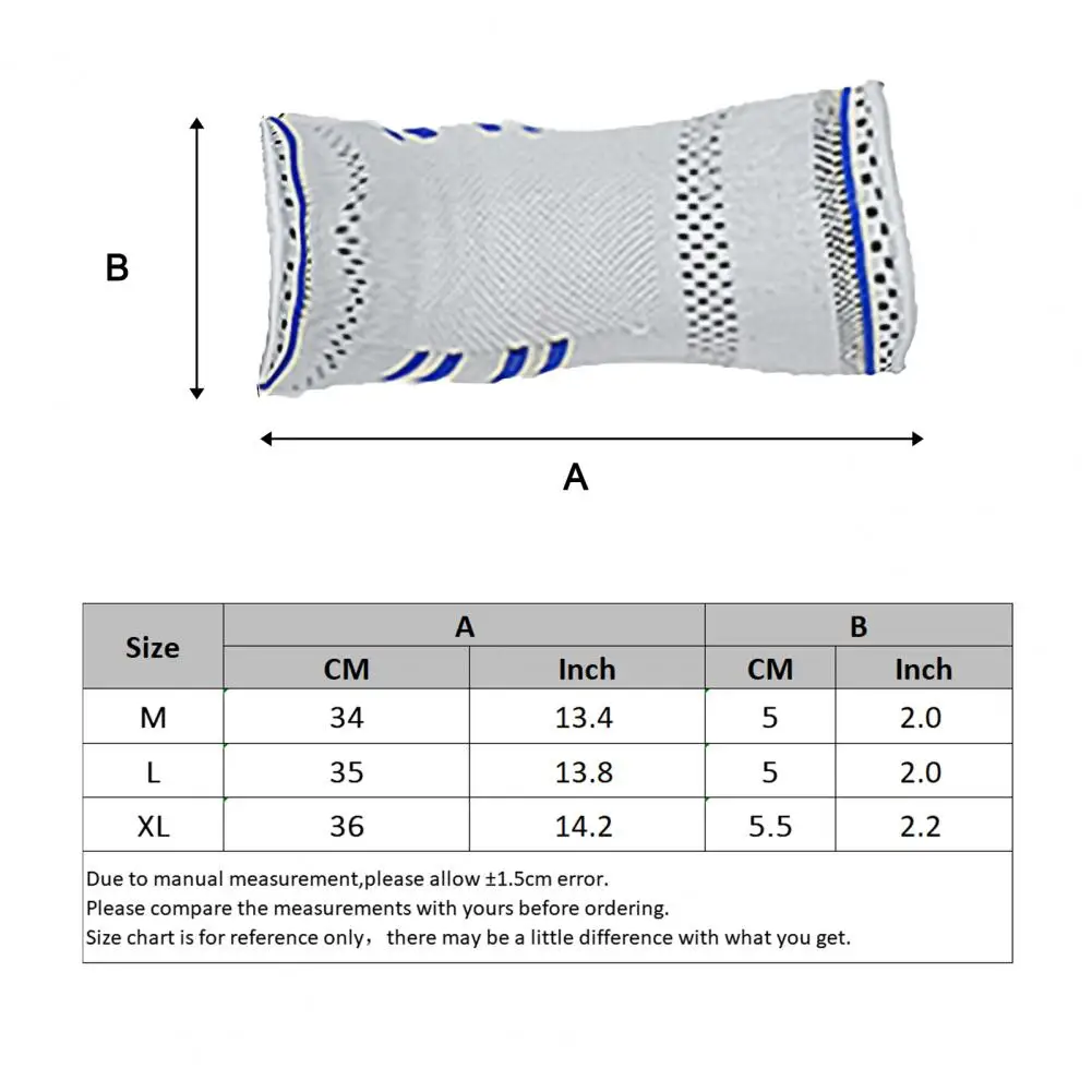 

1Pc Ankle Brace Comfortable Elastic Stress Relief Nylon Compression Ankle Sleeve Support for Sporting