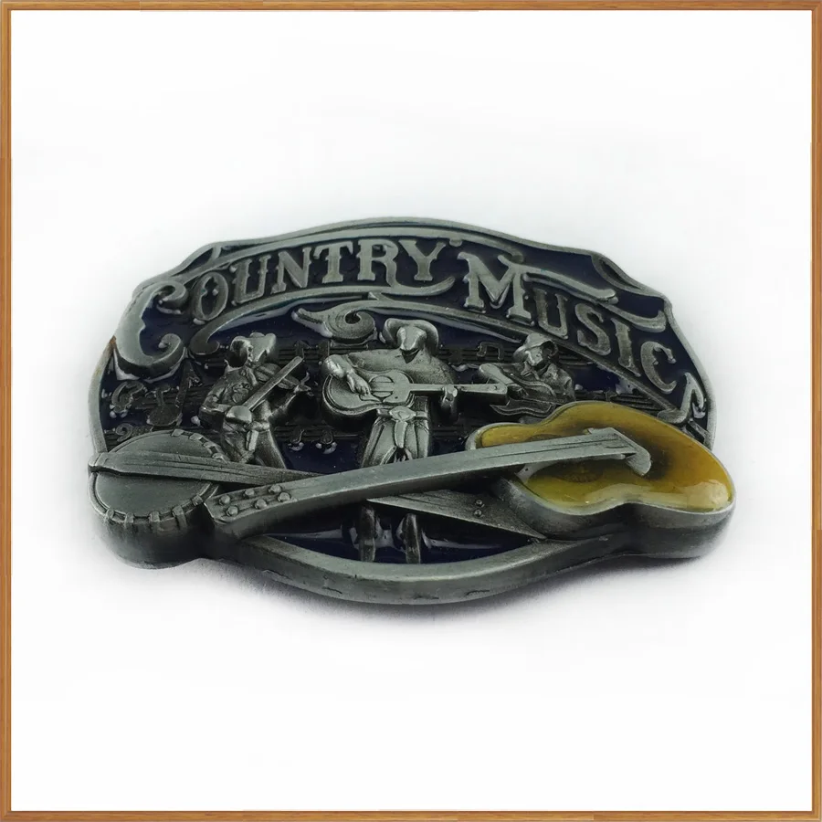 Пряжка ремня BuckleClub из цинкового сплава в стиле ретро для музыкальной гитары