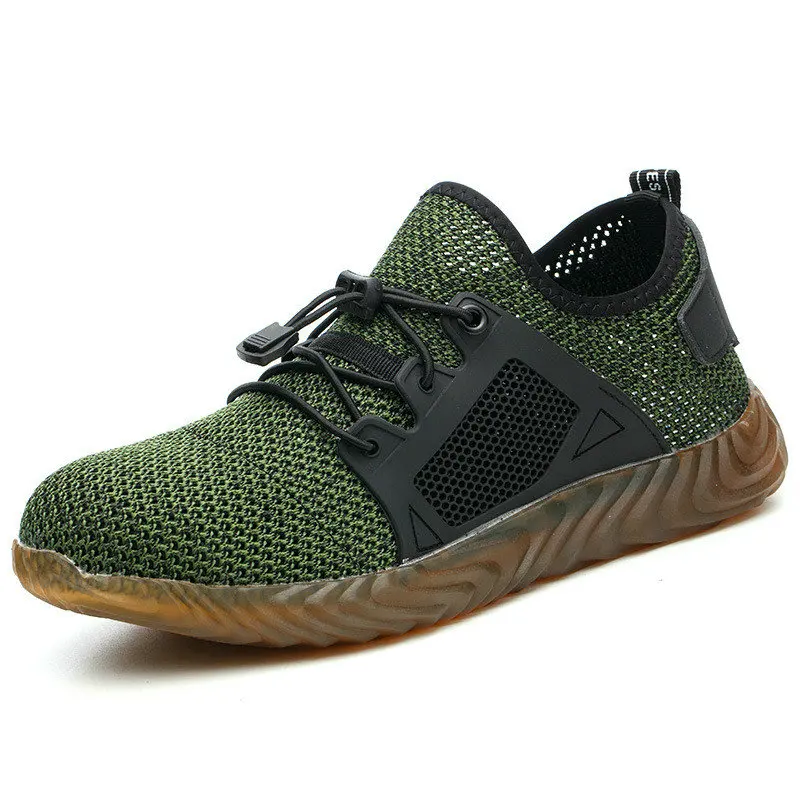 

2020 Work Safety Shoes Woman and Men Be Applicable Outdoor Steel Toe Anti Smashing Anti-slip Puncture Proof Work Boots