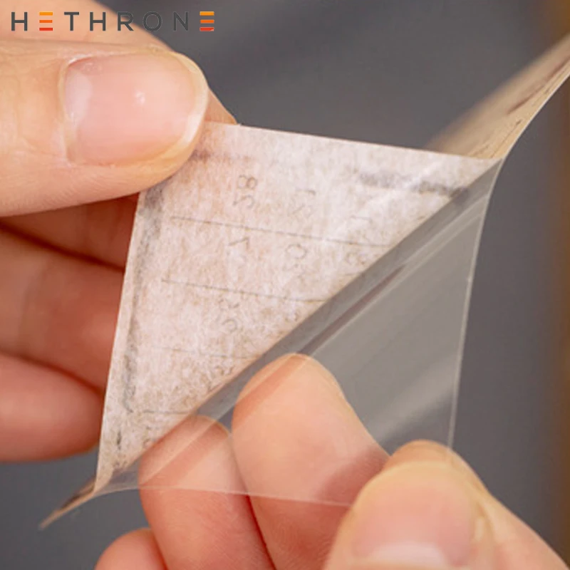 Hethrone креативный Ретро цифровой календарь Прозрачная ПВХ ручная учетная запись