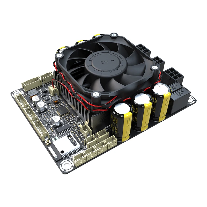 Плата аудиоусилителя JAB5 2x100 Вт + 1x100 класса D с ADAU1701 DSP и BLUETOOTH 5 0 для системы аудио 4