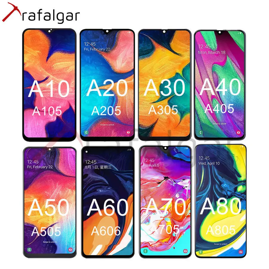 Сенсорный ЖК дисплей для SAMSUNG GALAXY A10 A105 A20 A205 A20E A202 A30 A305 A40 A405 A50 A505 A60 A606 A70 A80 A90 5G